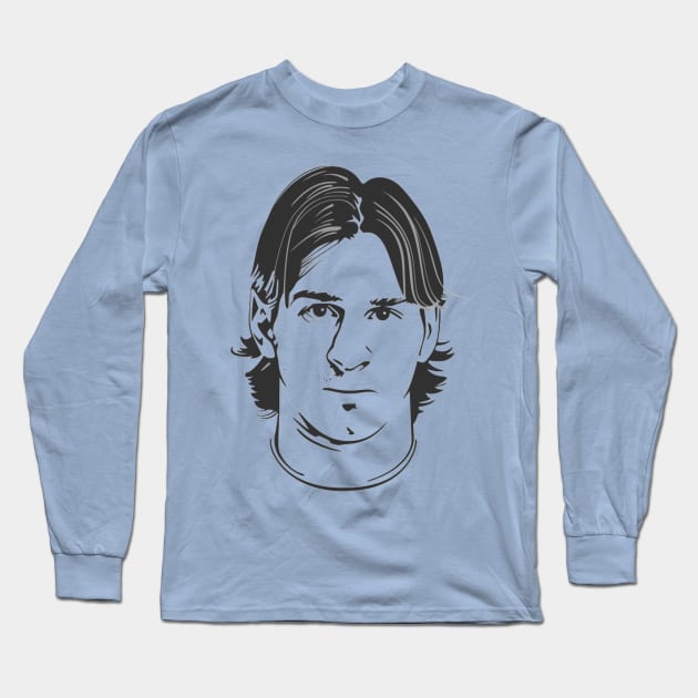 Messi Long Sleeve T-Shirt by Soriagk